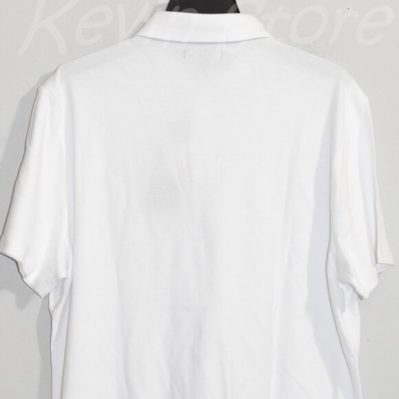 White Nwt Banana Republic Men’s Luxe Polo - Picture 4 of 6